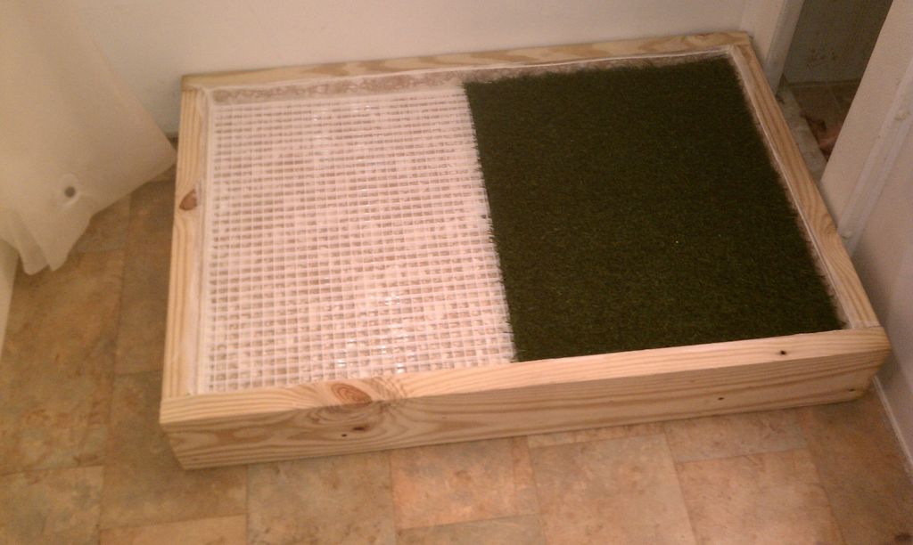 15 DIY Dog Porch Potty & Grass Box Projects PlayBarkRun